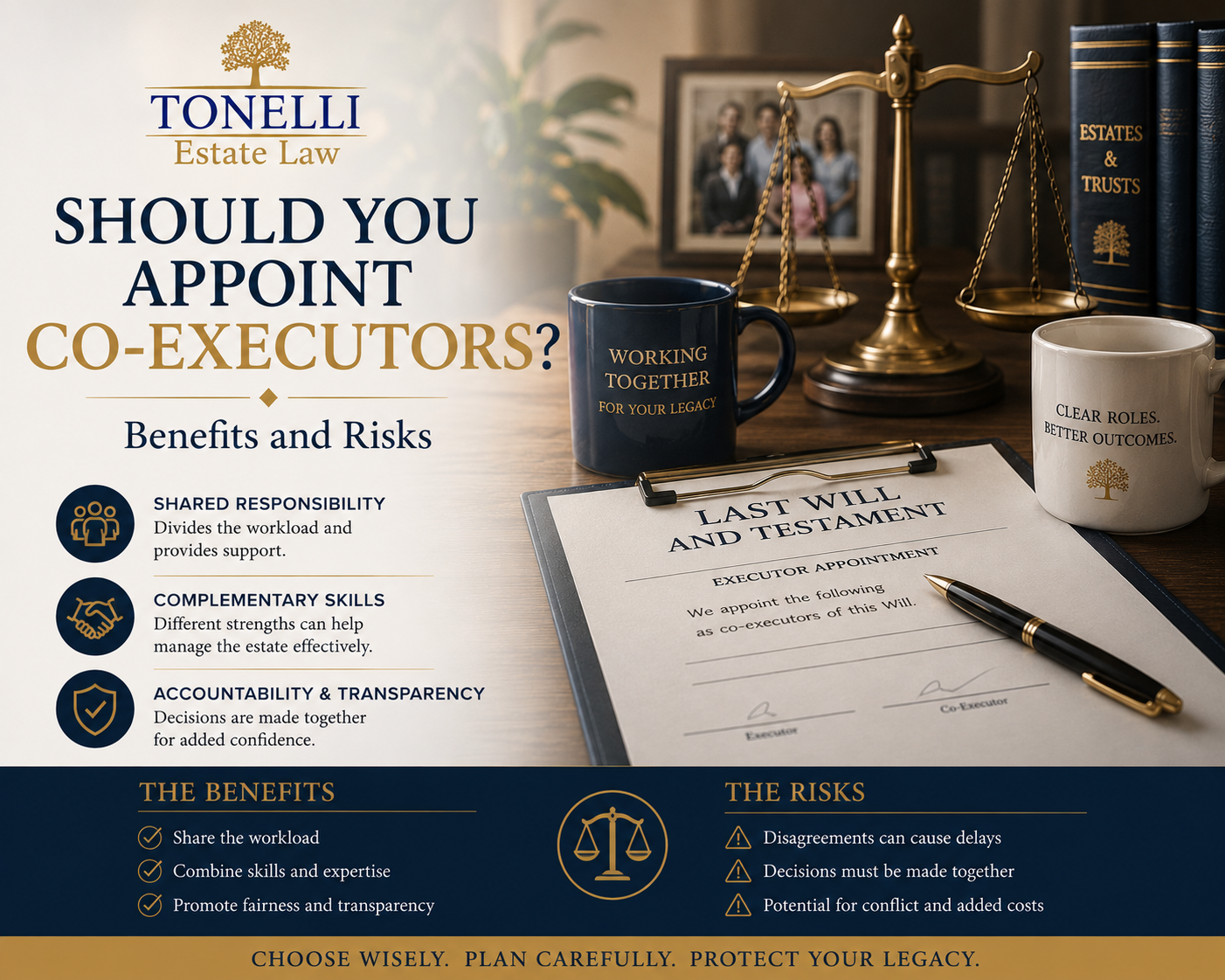 Should you Appoint Co-Executors?