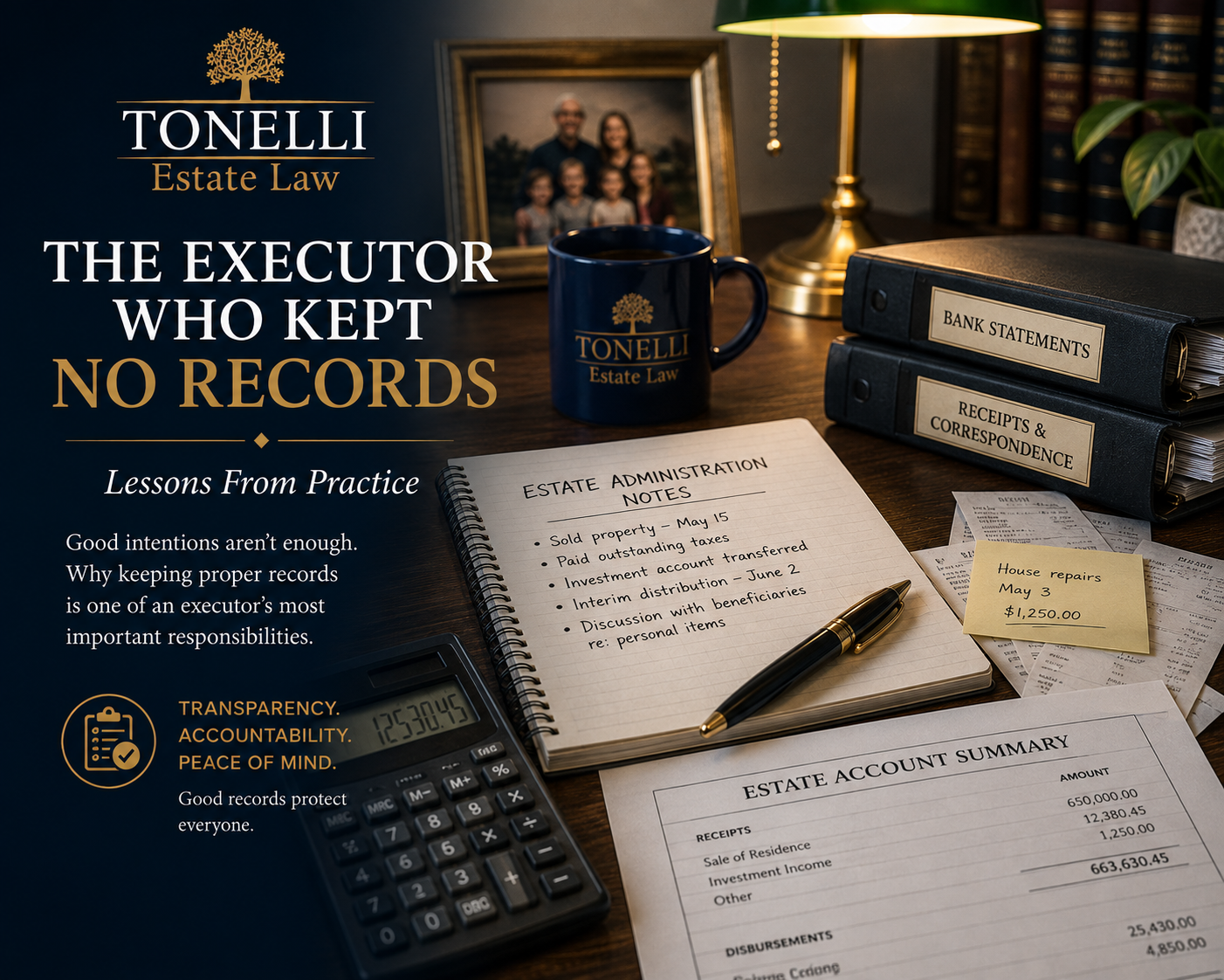 The Executor Who Kept No Records