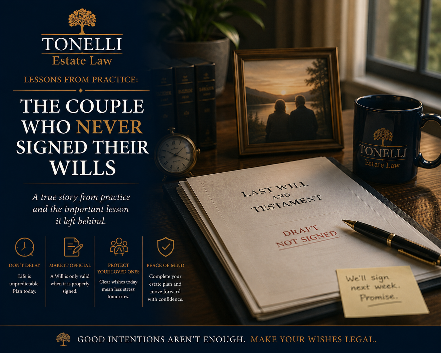 The Couple Who Never Signed Their Wills