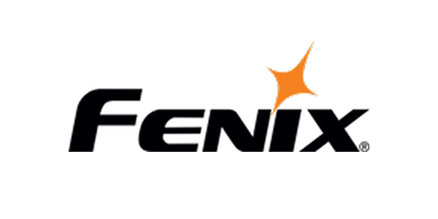 Logo de l'entreprise FENIX avec le nom écrit en noir et une étoile orange brillante à côté.