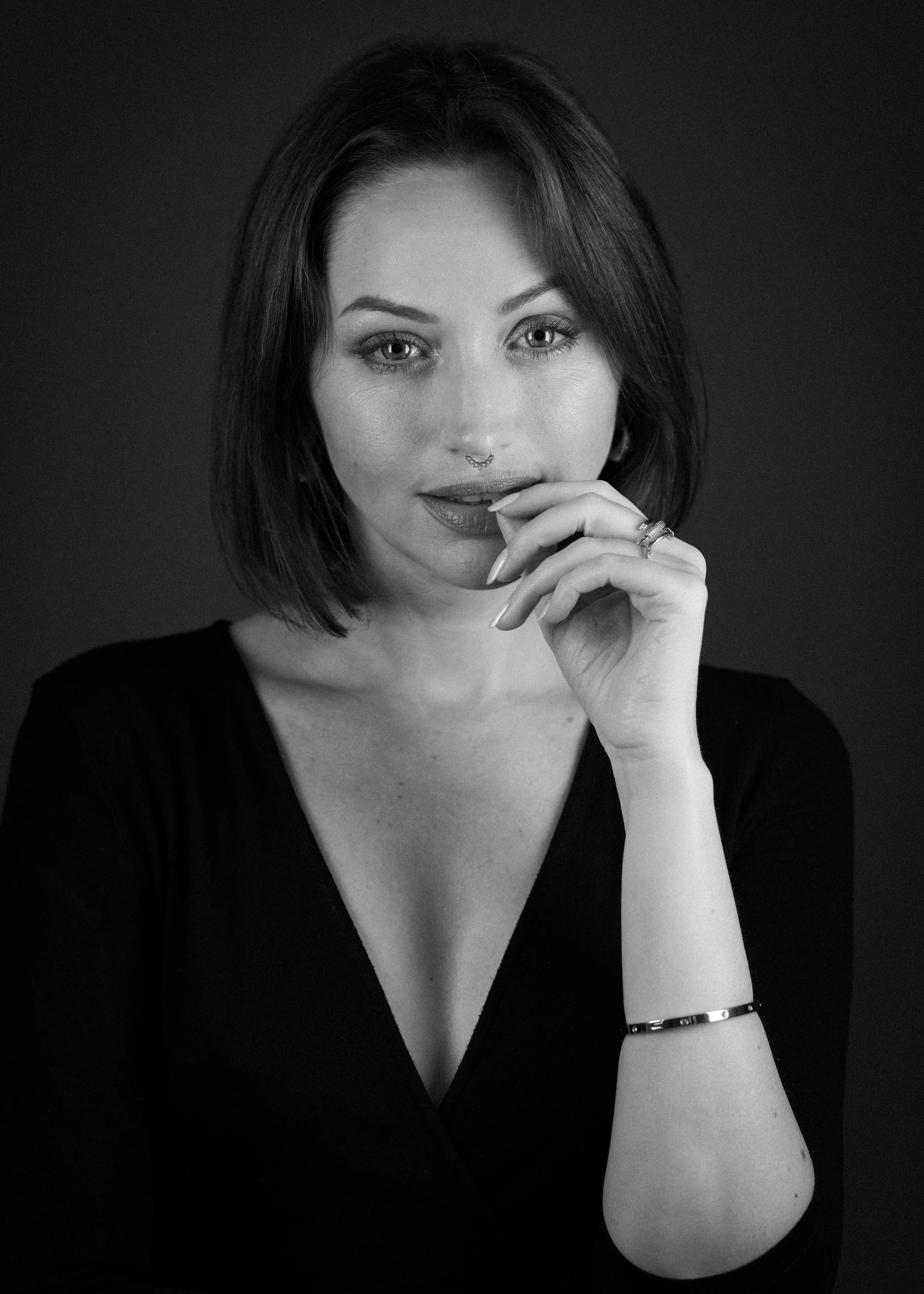 Portrait en studio de la modèle : Laura BGN @laurabgninsta
