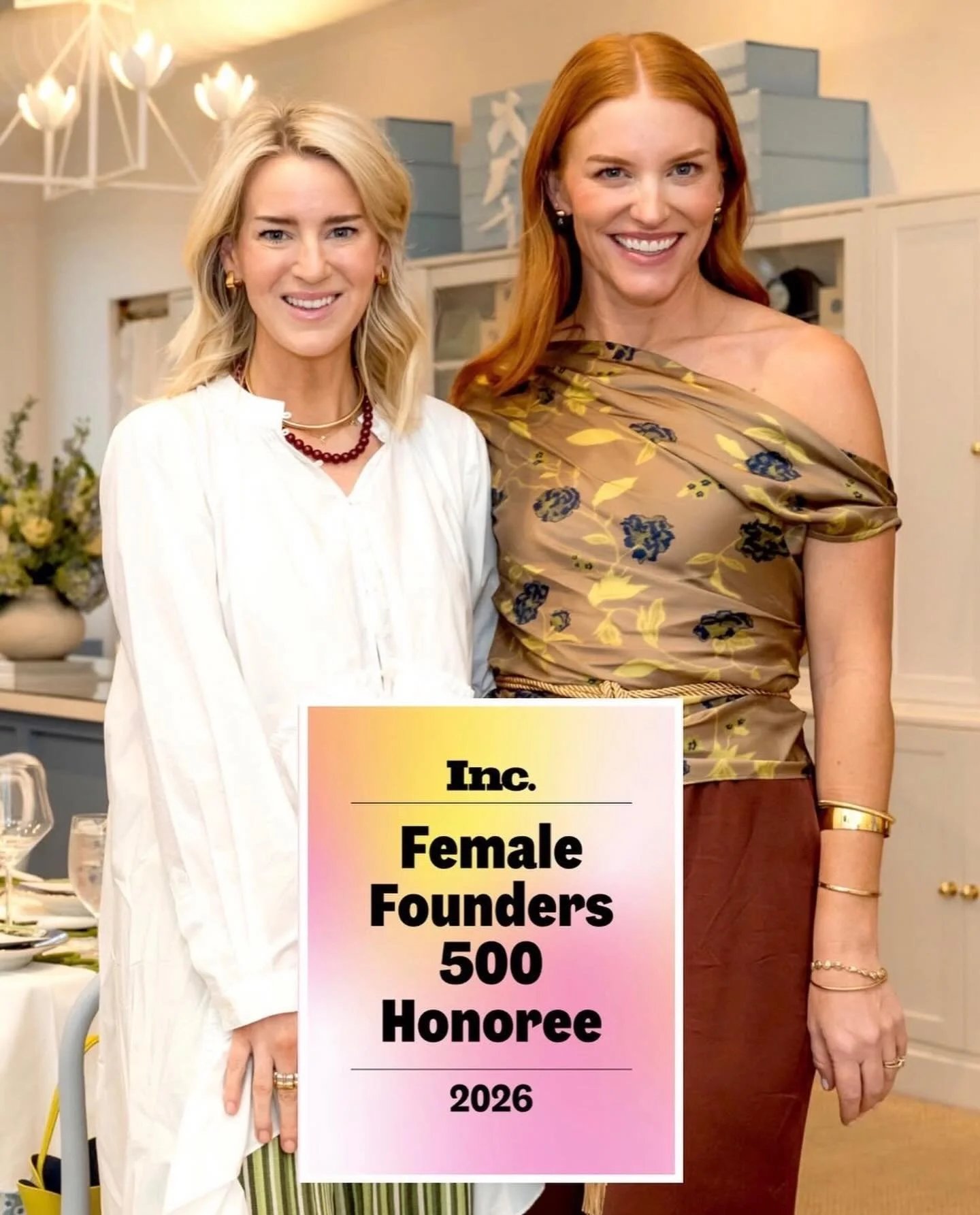 Celebrating our client @weezietowels on being named to the 2026 Inc. Female Founders 500.

This list recognizes trailblazing women building exceptional companies across industries. A well-deserved honor for Lindsey, Liz, and the entire 
Weezie team. 