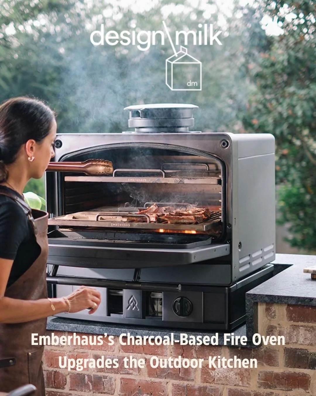 Outdoor kitchens are having a moment, and statement appliances are leading the conversation. As this trend emerged from @kbis_official, our team tapped into this shift, positioning @emberhausofficial Fire Oven as a standout in the category, resulting