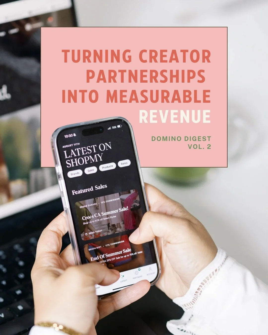 Anyone can launch on ShopMy.

The difference is what happens after: how it&rsquo;s curated, how creators are activated, and how it&rsquo;s managed as a real performance channel.

That&rsquo;s where we come in.