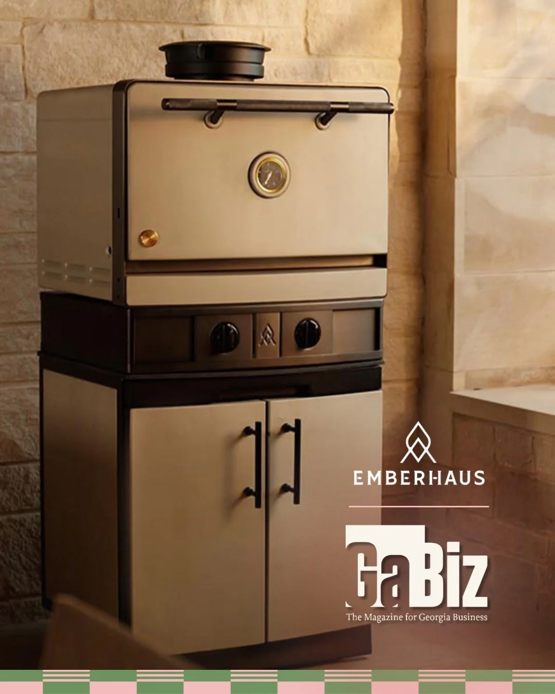 Hot off the press &mdash; @emberhausofficial is featured in @gabizmagazine with &rdquo;Fired Up,&rdquo; a 3-page profile on bringing live-fire cooking from the restaurant to the home.