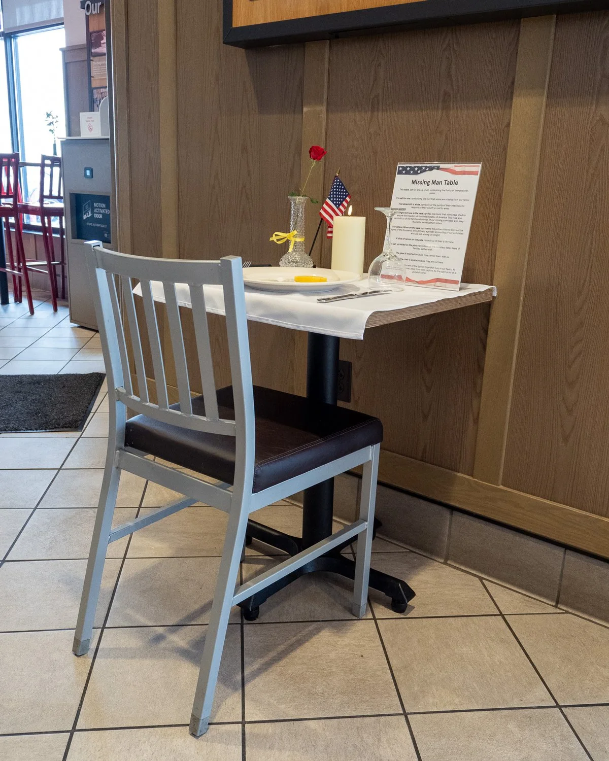 This Memorial Day, our Missing Man Table stands as a quiet reminder of the heroes who gave everything for our freedom. Today, we honor and remember those who are no longer with us, but will never be forgotten. 🇺🇸