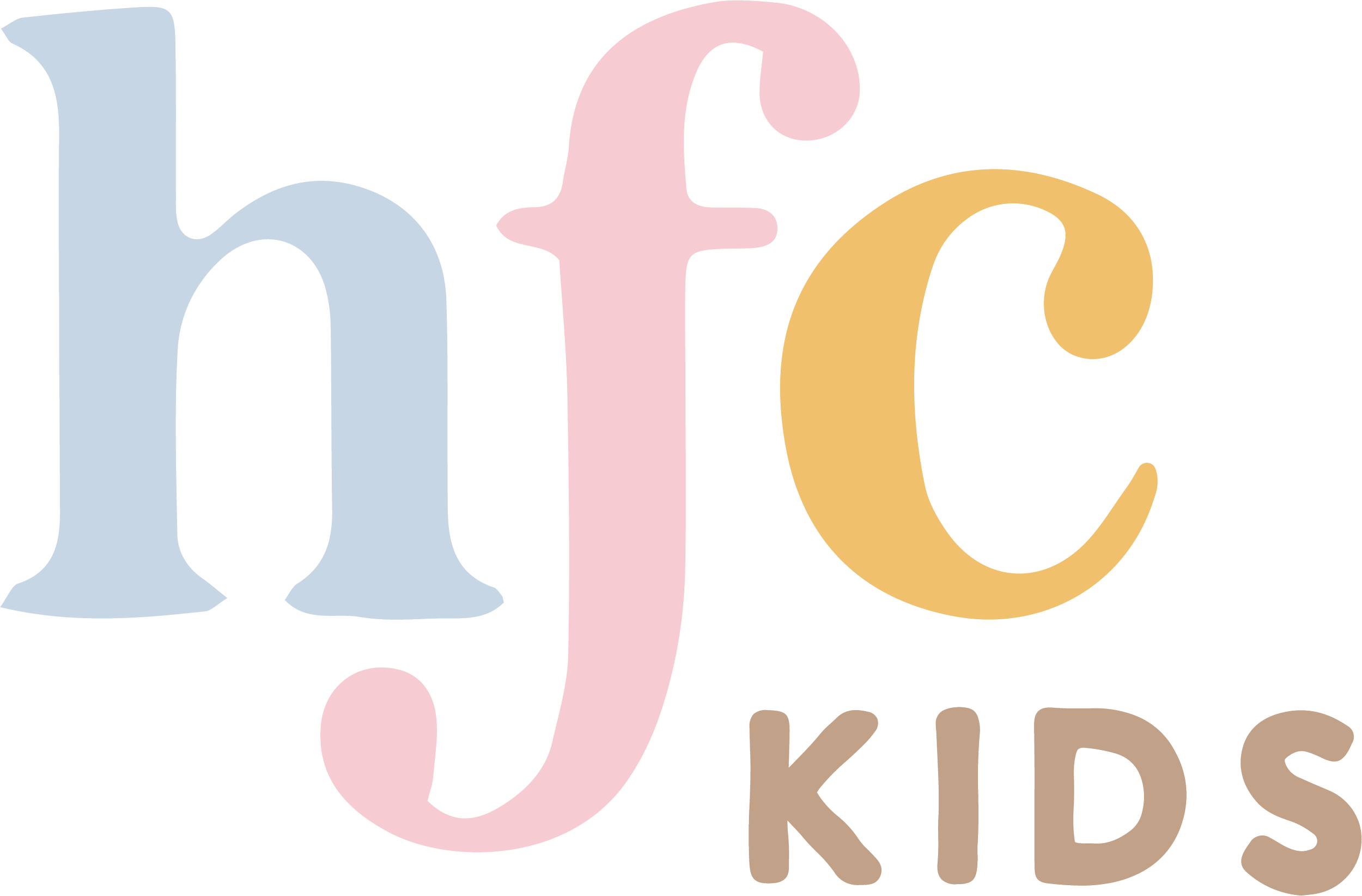 Close-up of colorful text spelling 'love' with pastel pink, blue, and beige tones.