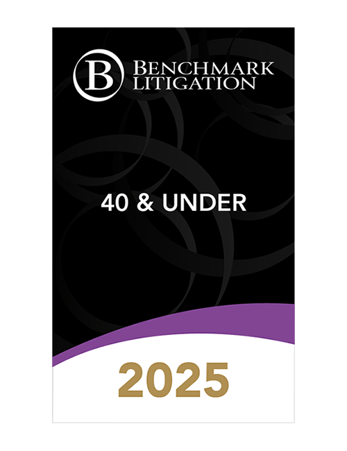 Benchmark Litigation–40 &amp; Under, 2025