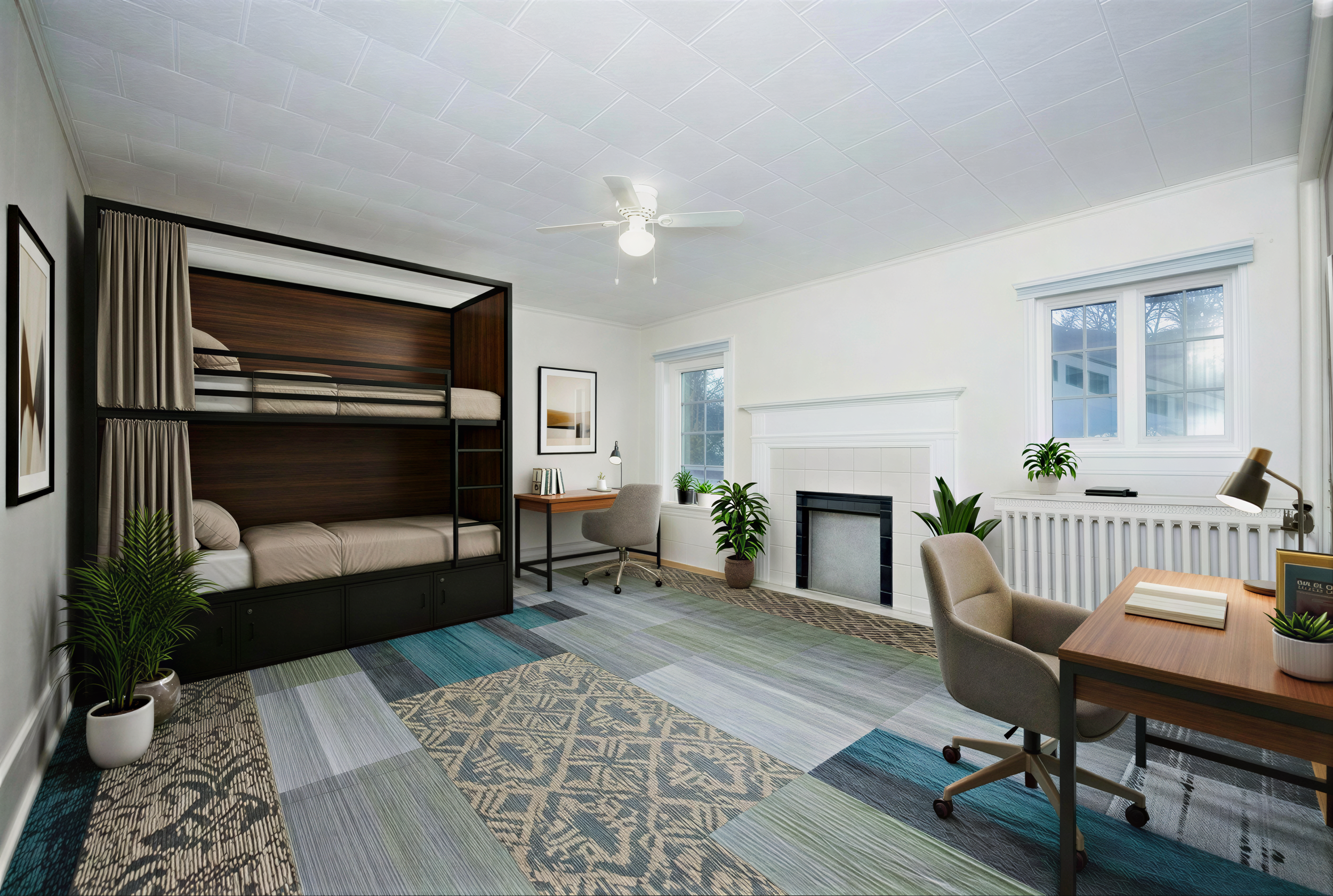 Double Room - 19 Meals Per Week (Full Year)