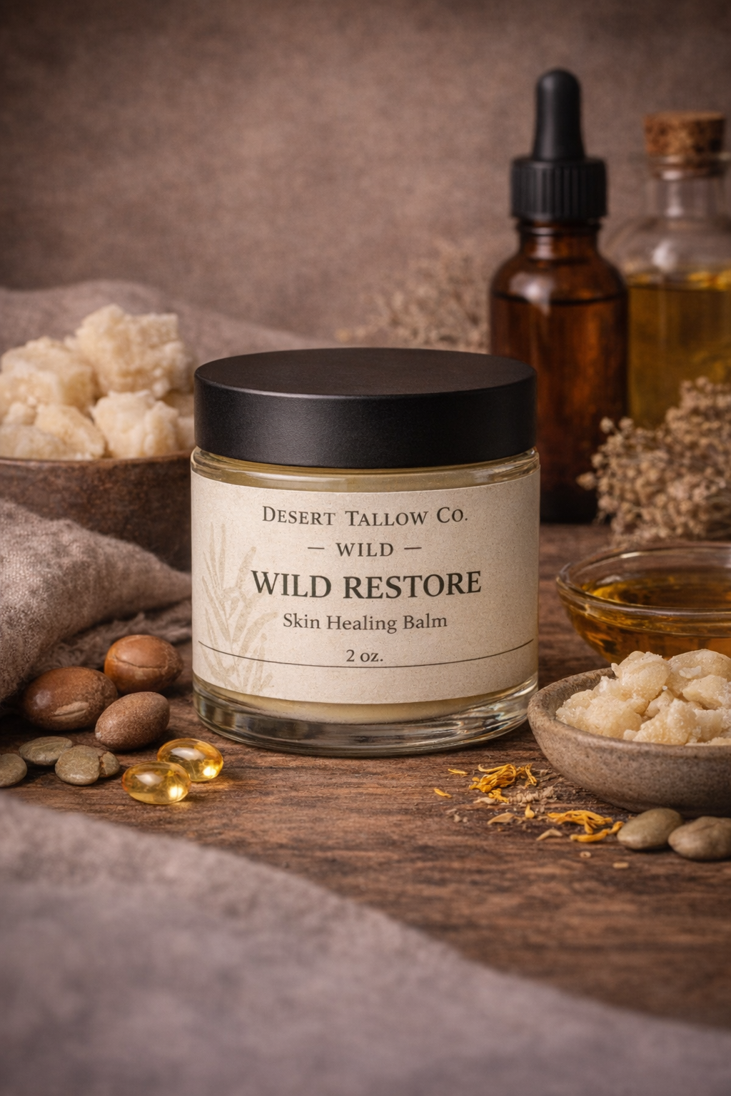Wild Restore Skin Repair Balm 2oz