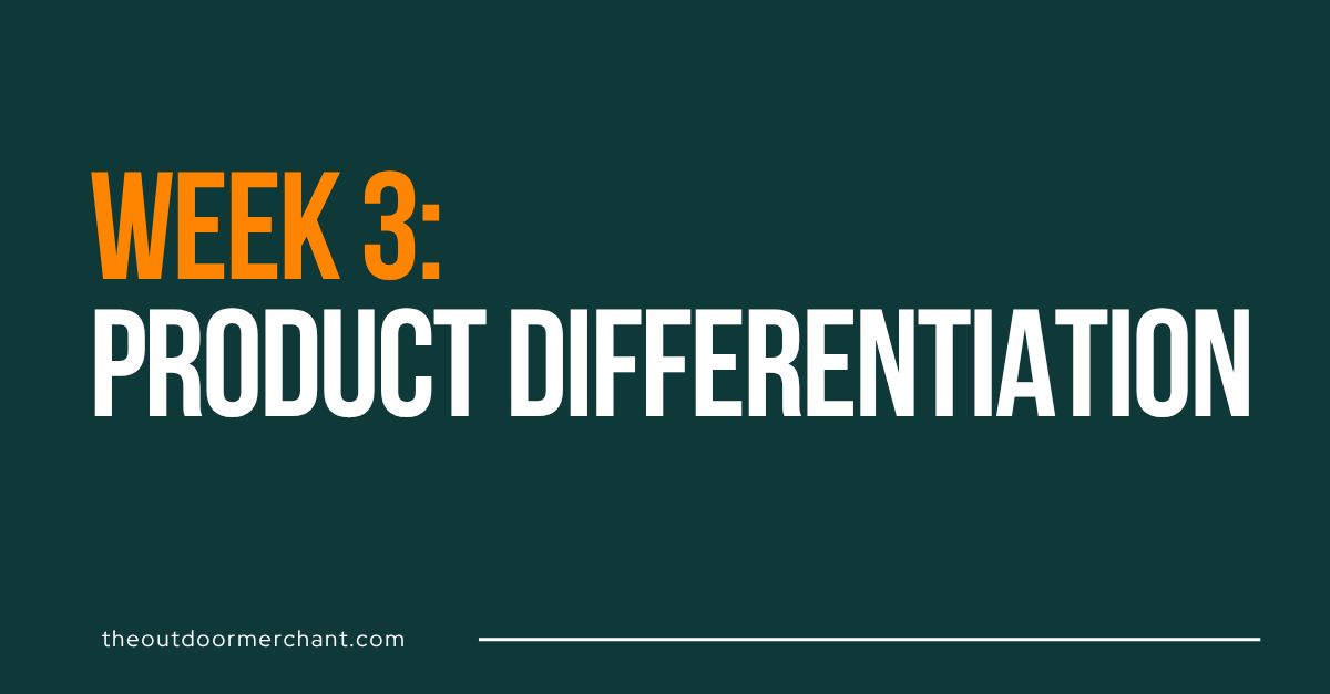 Product Differentiation