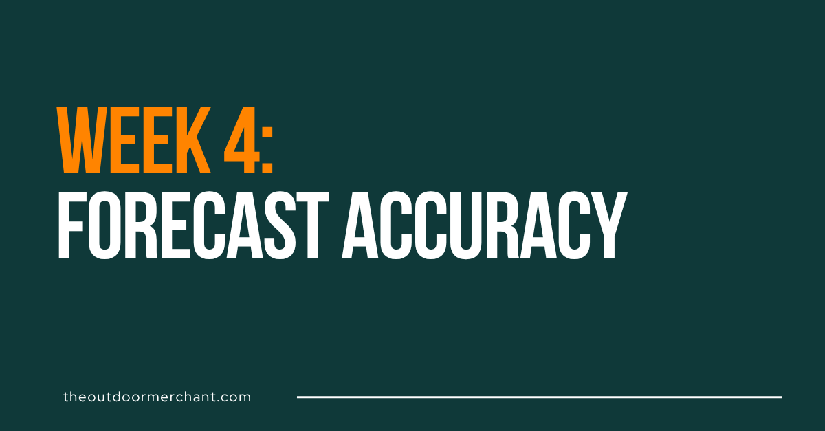 Forecast Accuracy
