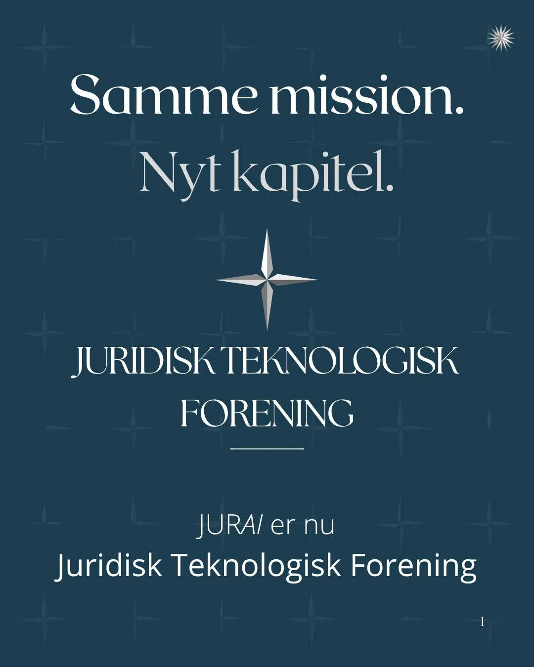 JURAI bliver til Juridisk Teknologisk Forening.

I dag har vi forn&oslash;jelsen af at dele, at vi officielt er blevet til Juridisk Teknologisk Forening - et navn, der fremtidssikrer foreningens m&aring;ls&aelig;tninger om at v&aelig;re bindeleddet m