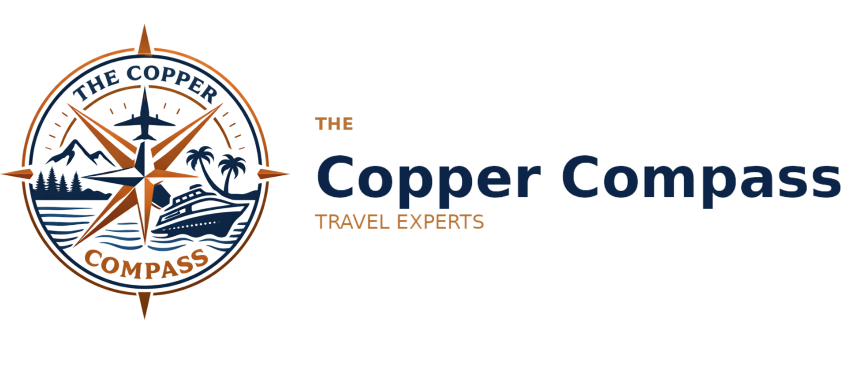 The Copper Compass Logo