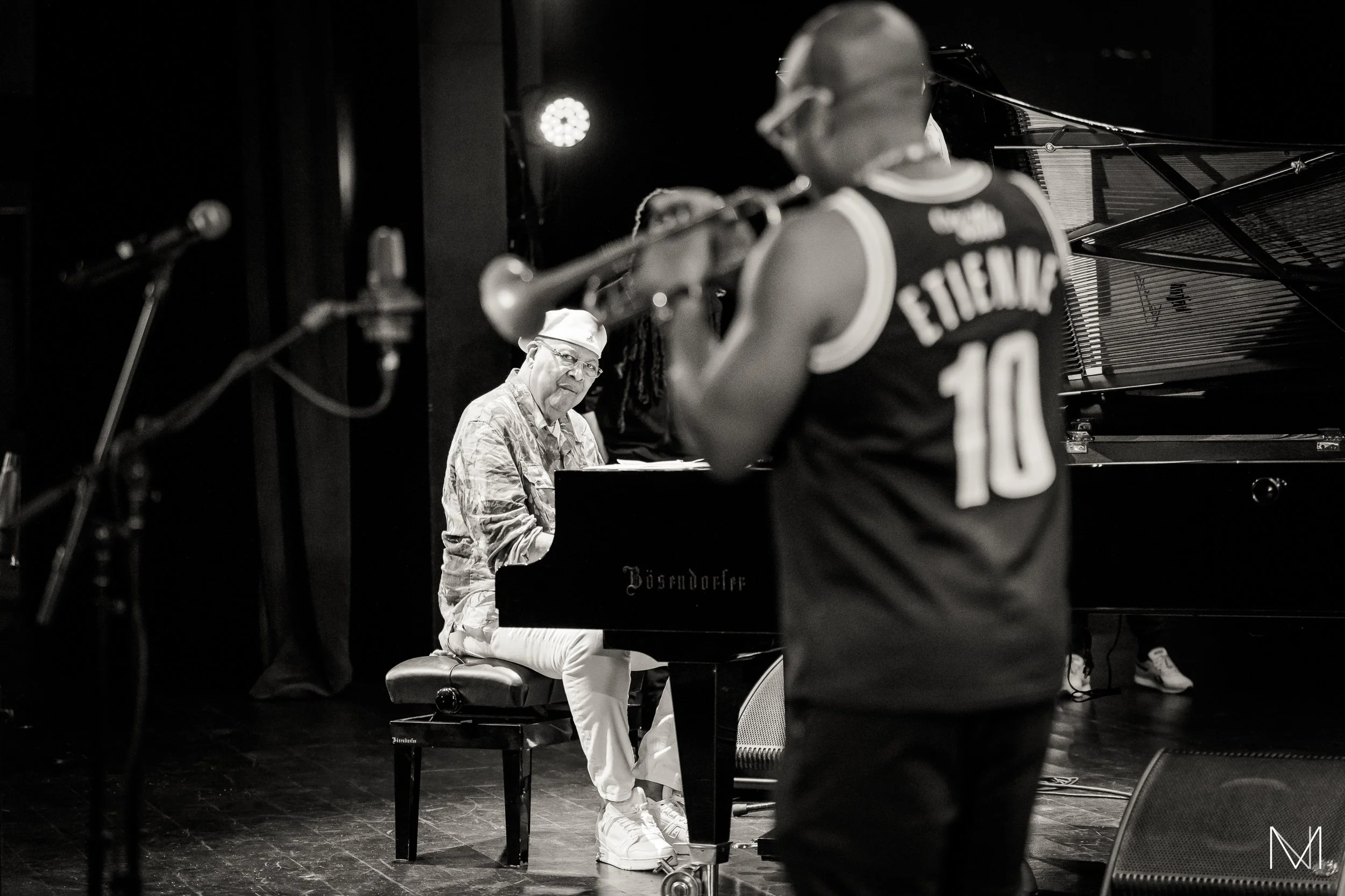 Rehearsing with Chucho Valdes, Trinidad, 2023