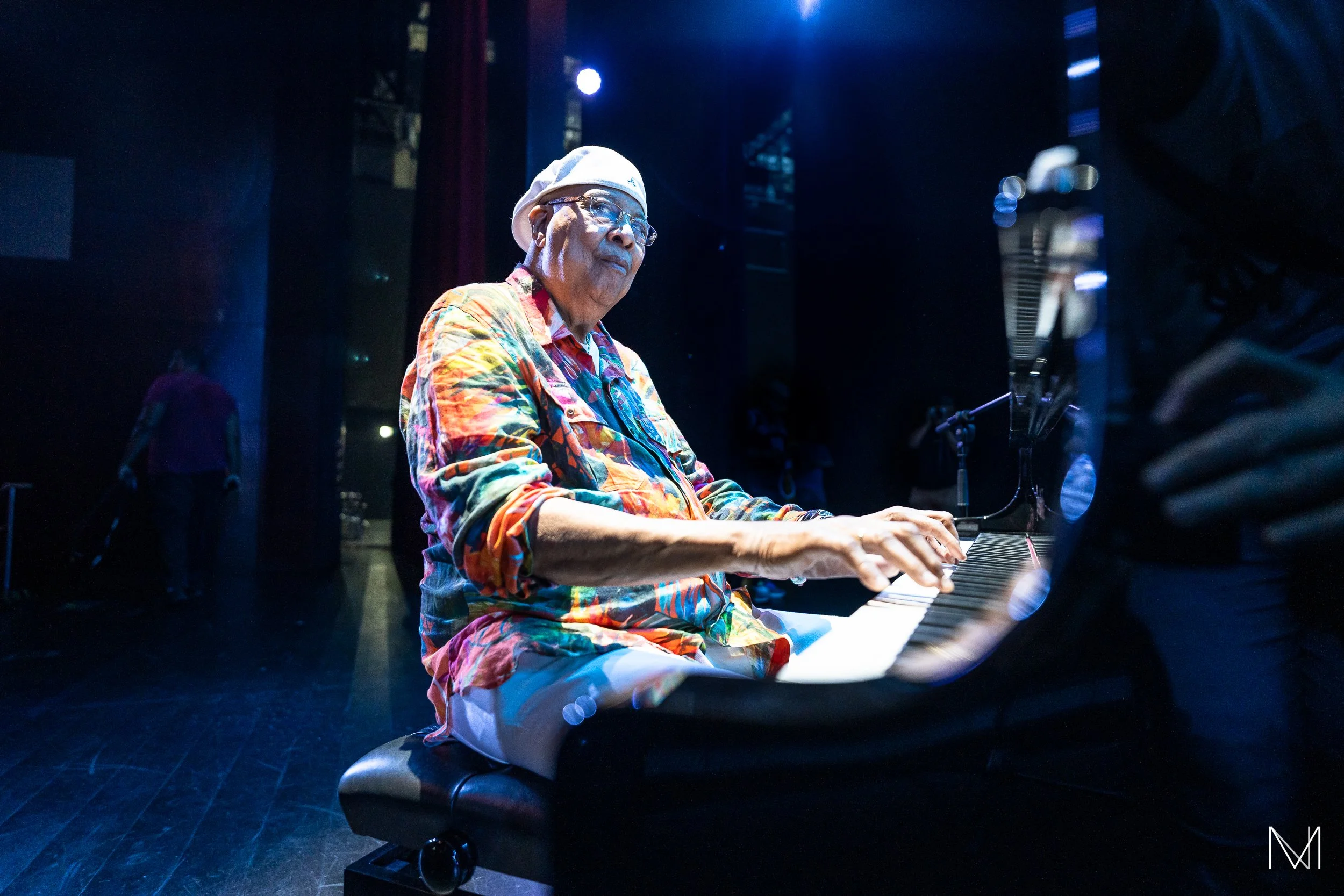 Chucho Valdes at the National Academy for the Performing Arts in Trinidad and Tobago 