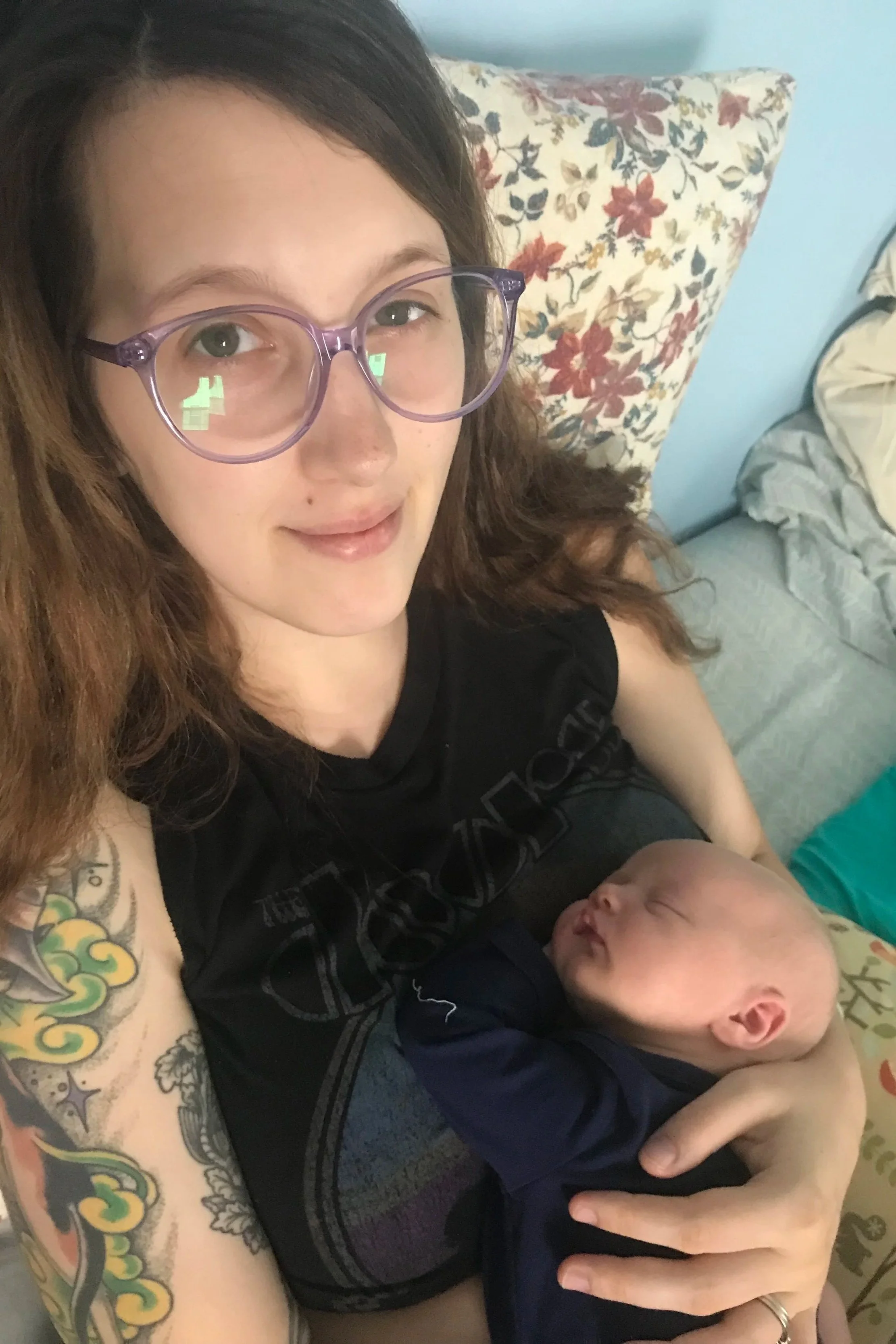 TIred mom not in the space to host anyone