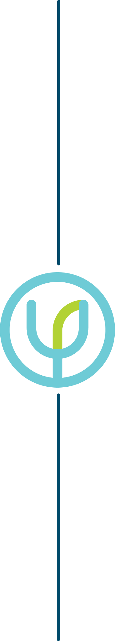 An electrical cord and plug designed with a light blue outline, featuring a green leaf integrated into the plug symbol, set against a black background.