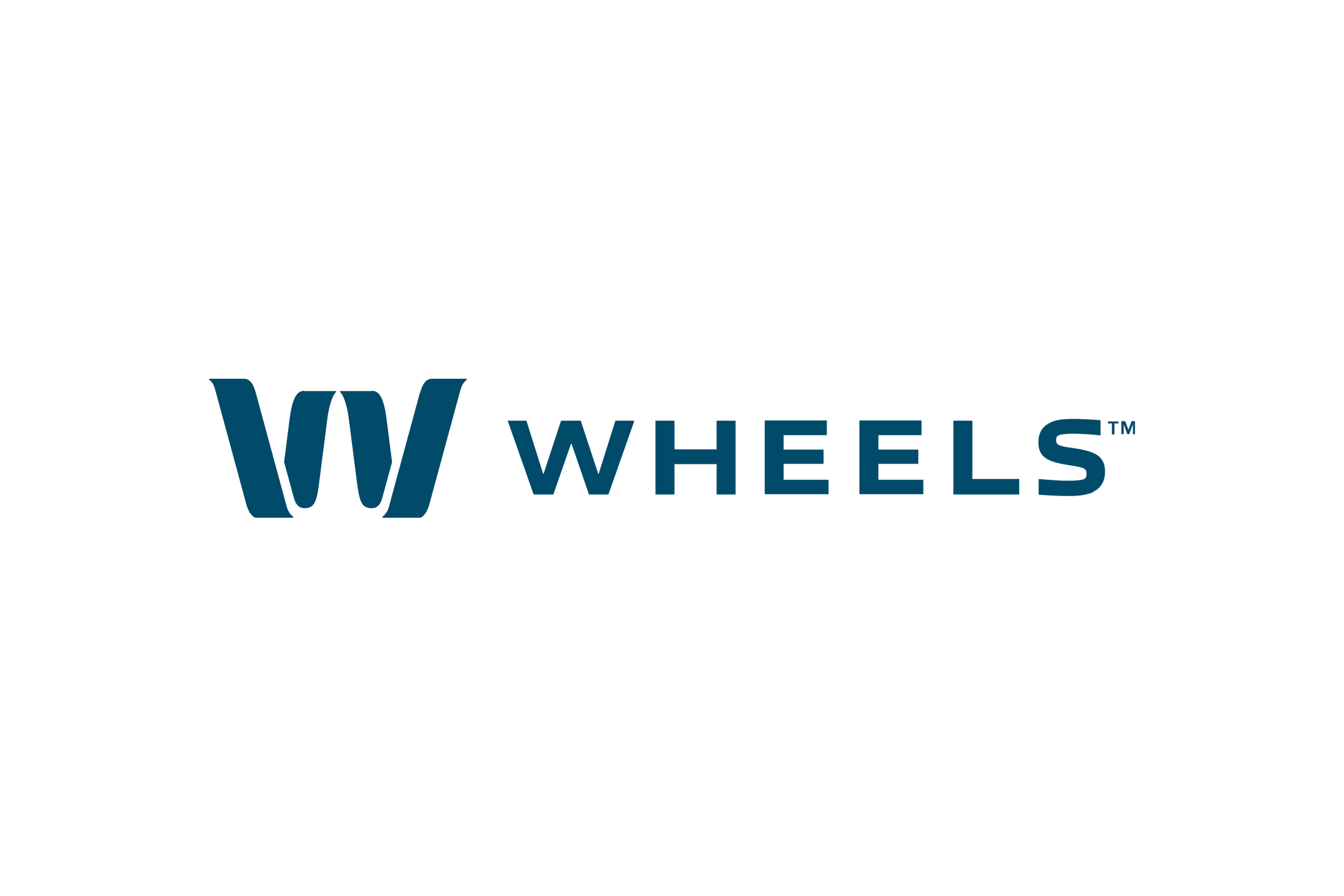 Logo of W Wheels featuring a stylized 
