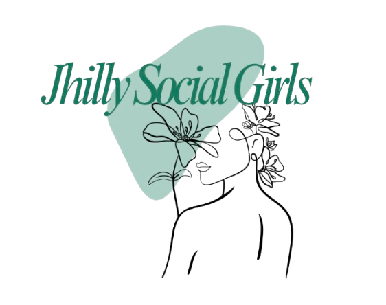 Logo for Philly Social Girls featuring a green heart with a black and white bicycle and a flower, with the text 'Jhilly Social Girls' in green cursive.