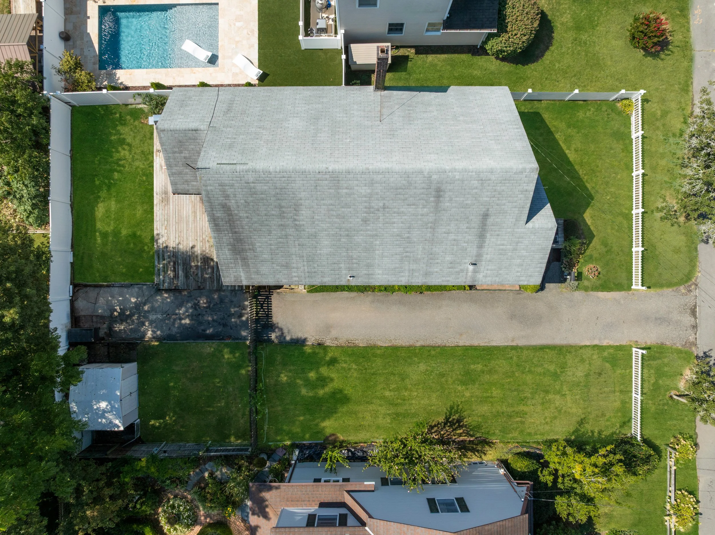 Aerial View, 177 Texas St. Lindenhurst, NY