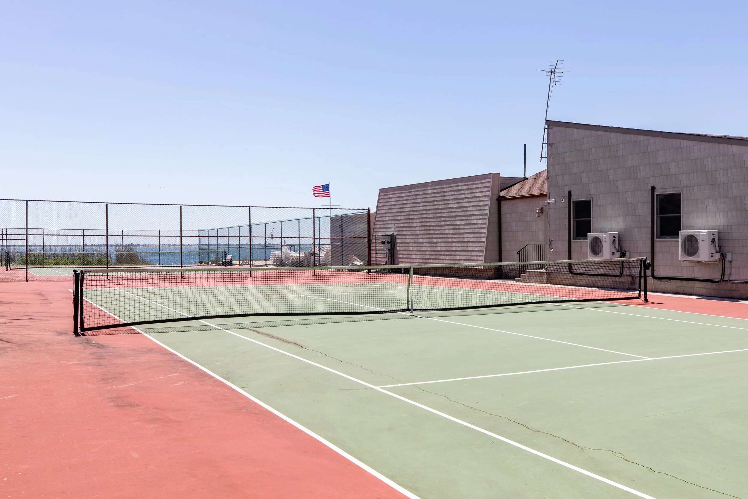 tennis court view for Anchorage Condo,  283 Mariners Way, Copiague NY