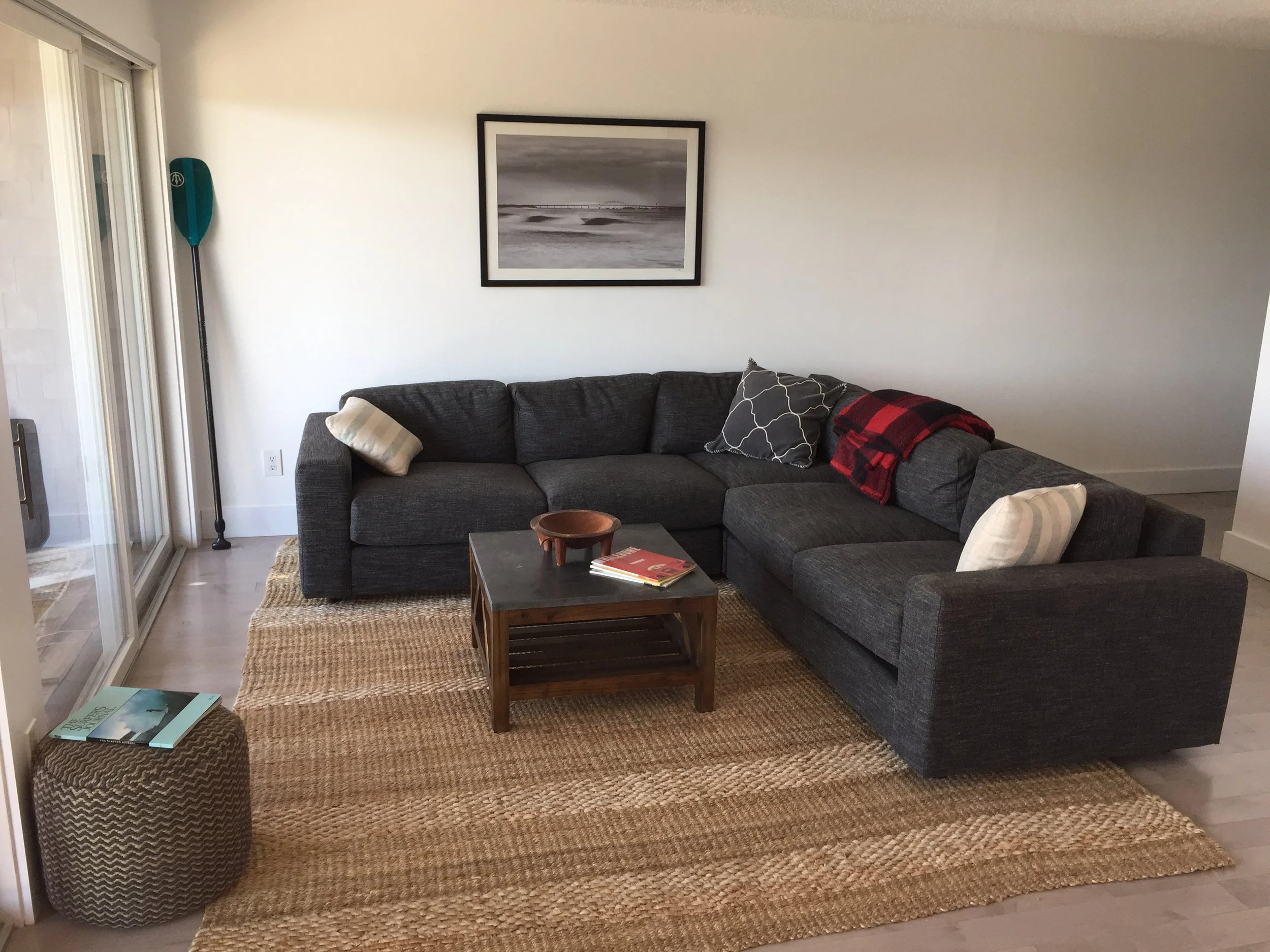 Montauk Rental Condo Living Room