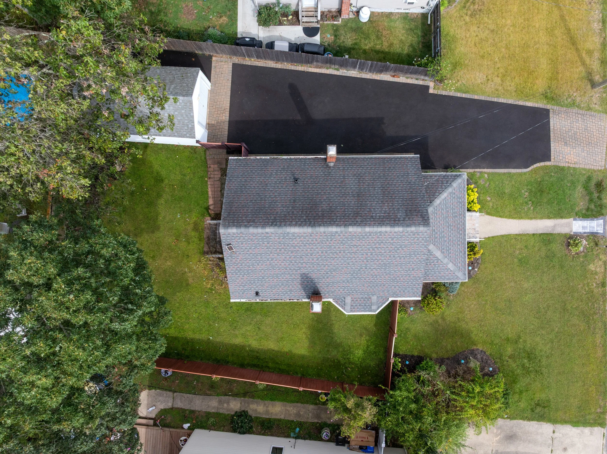 Aerial View of 50 Denton St. Patchogue NY