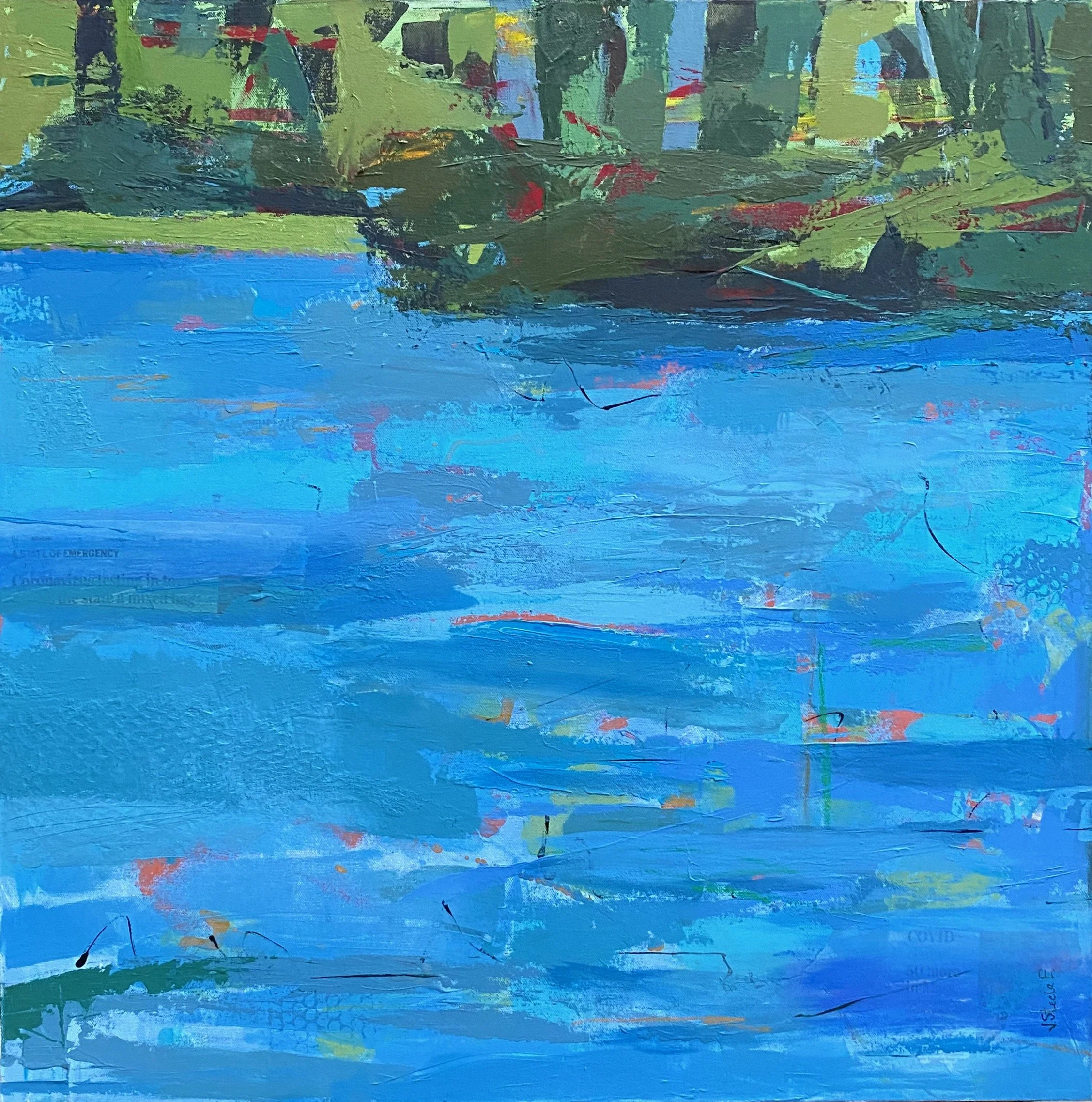 Duck Puddle Pond (36H x 36W)