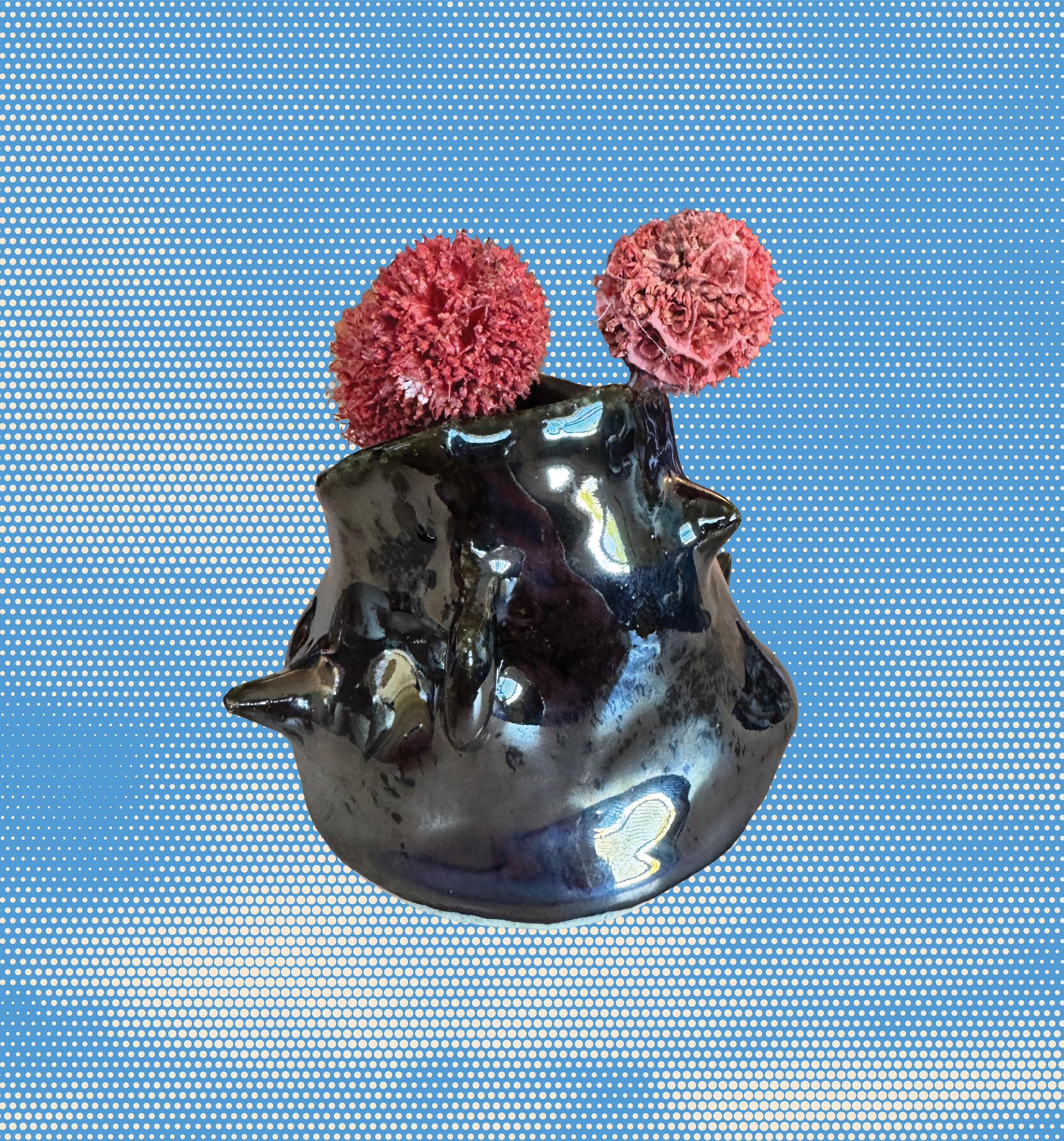 Black Mini Vase