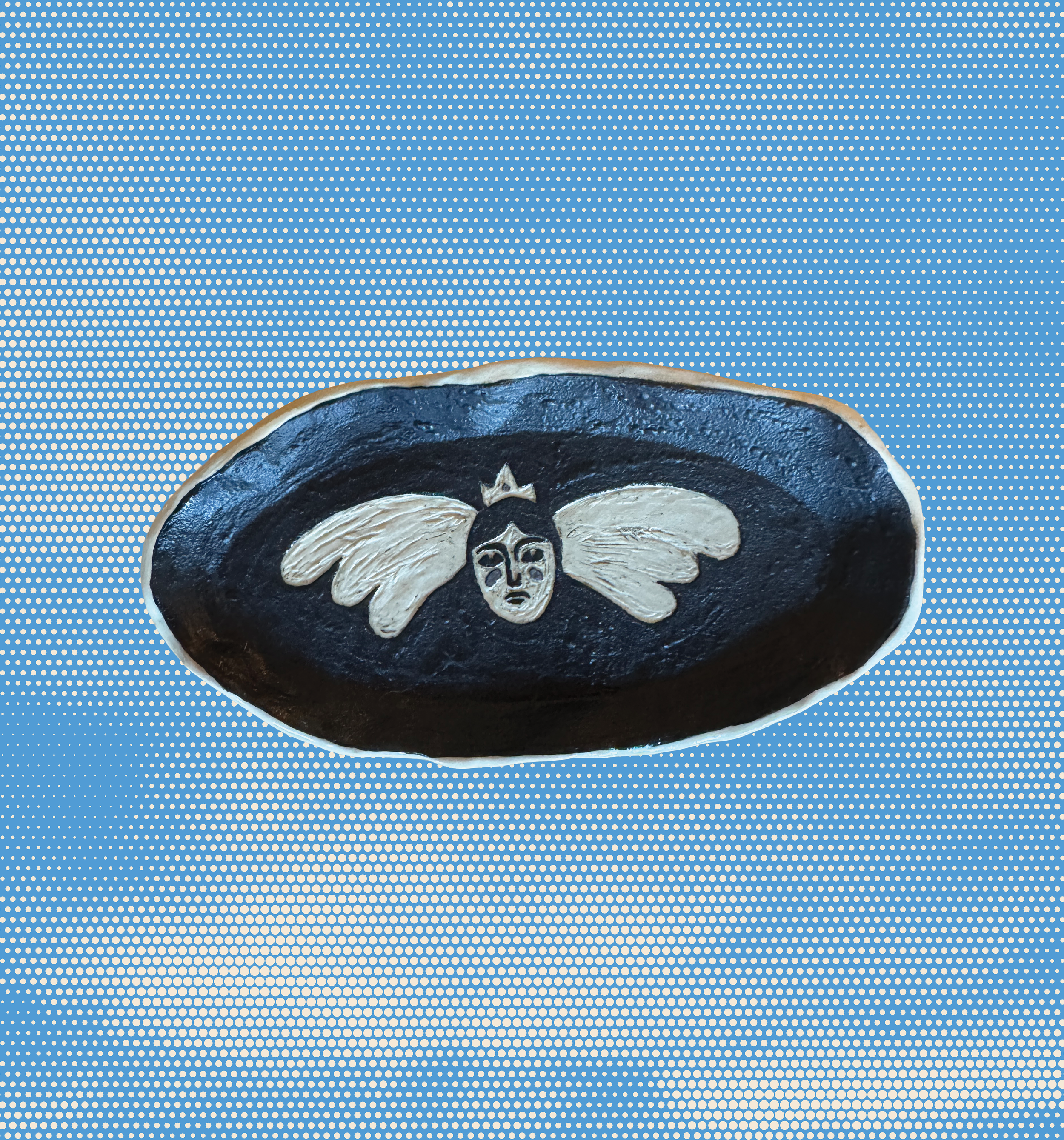 Sad Angel Dish