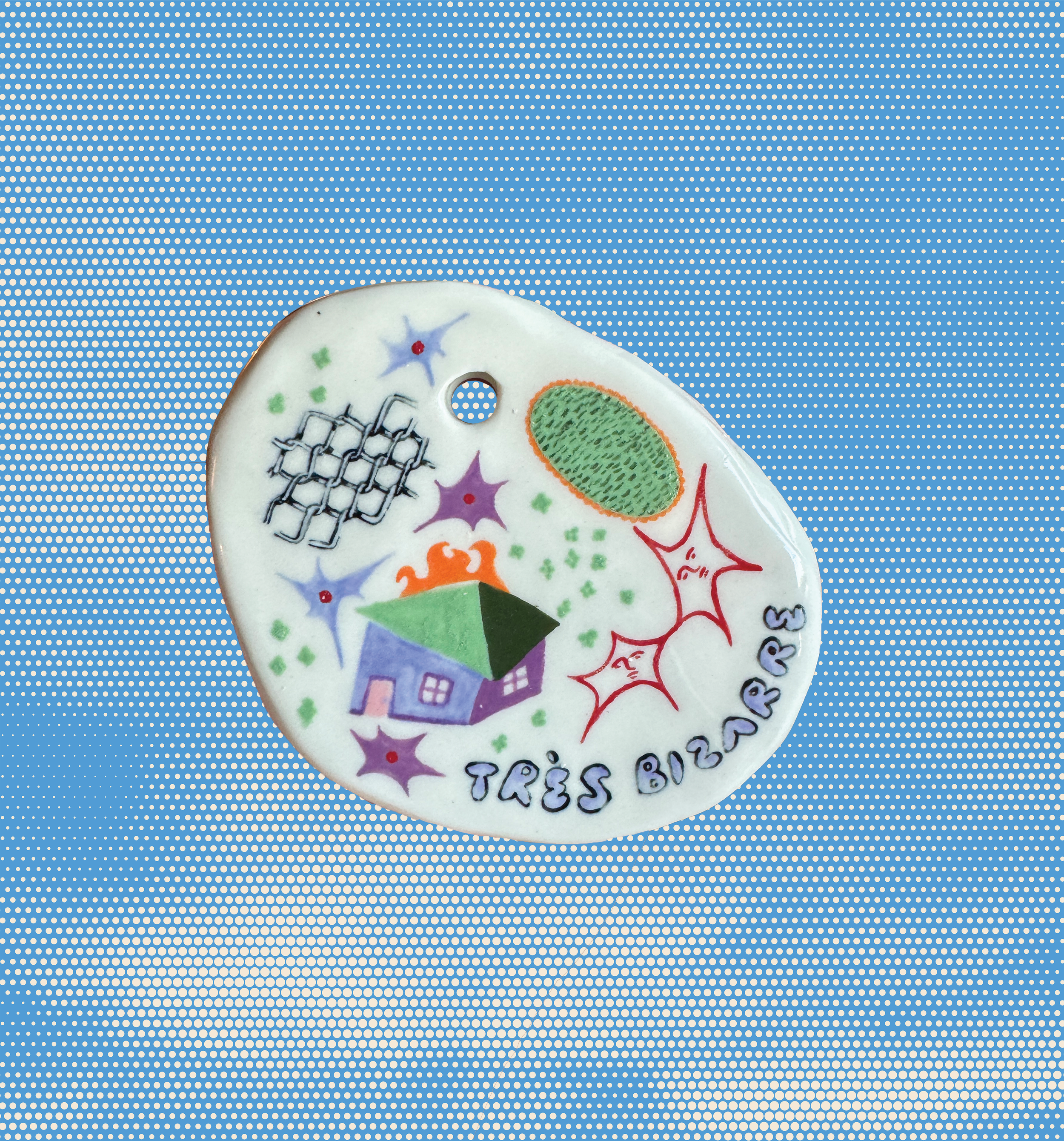 Tres Bizarre Wall Hanging