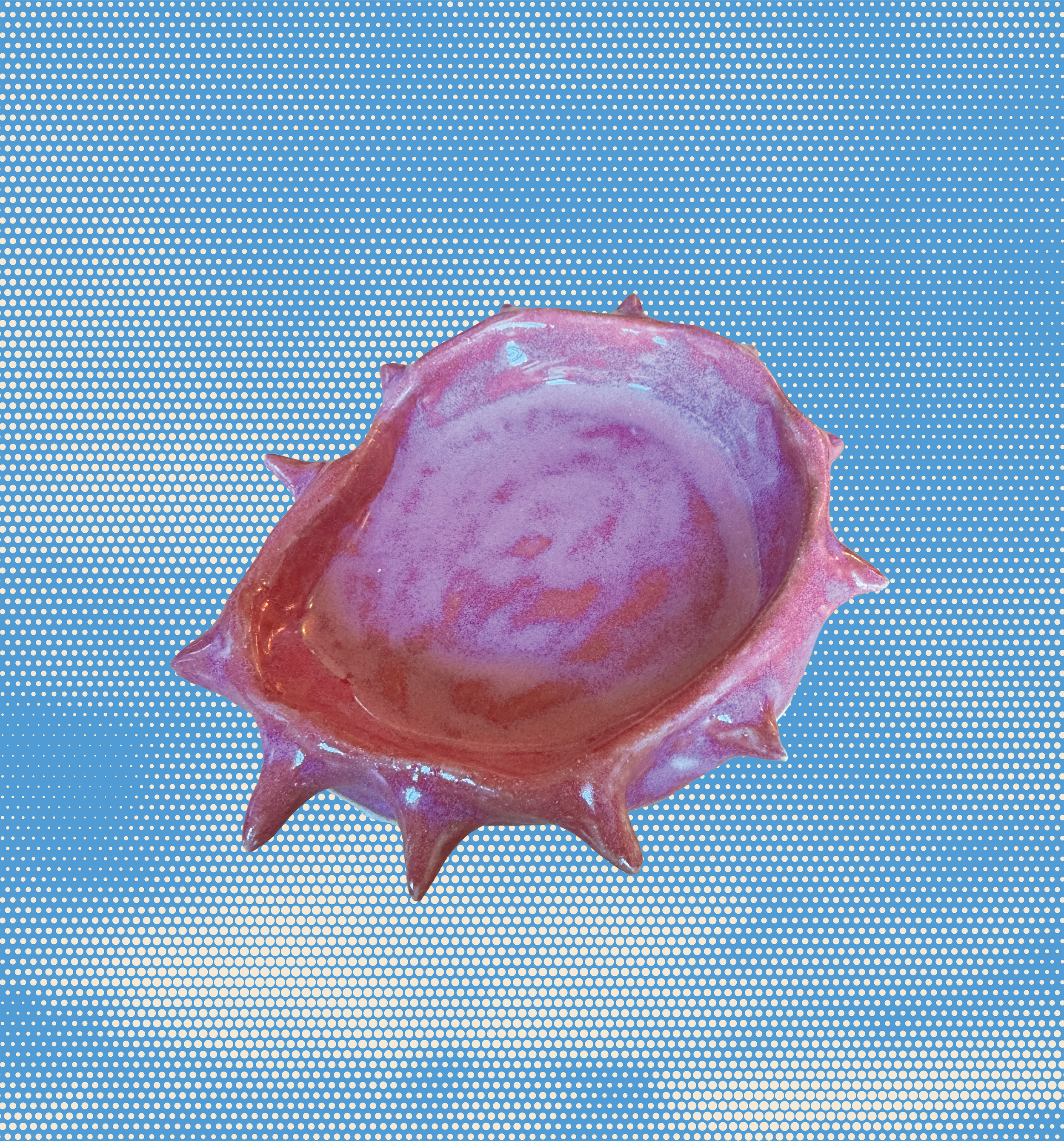 Rose Spike Dish