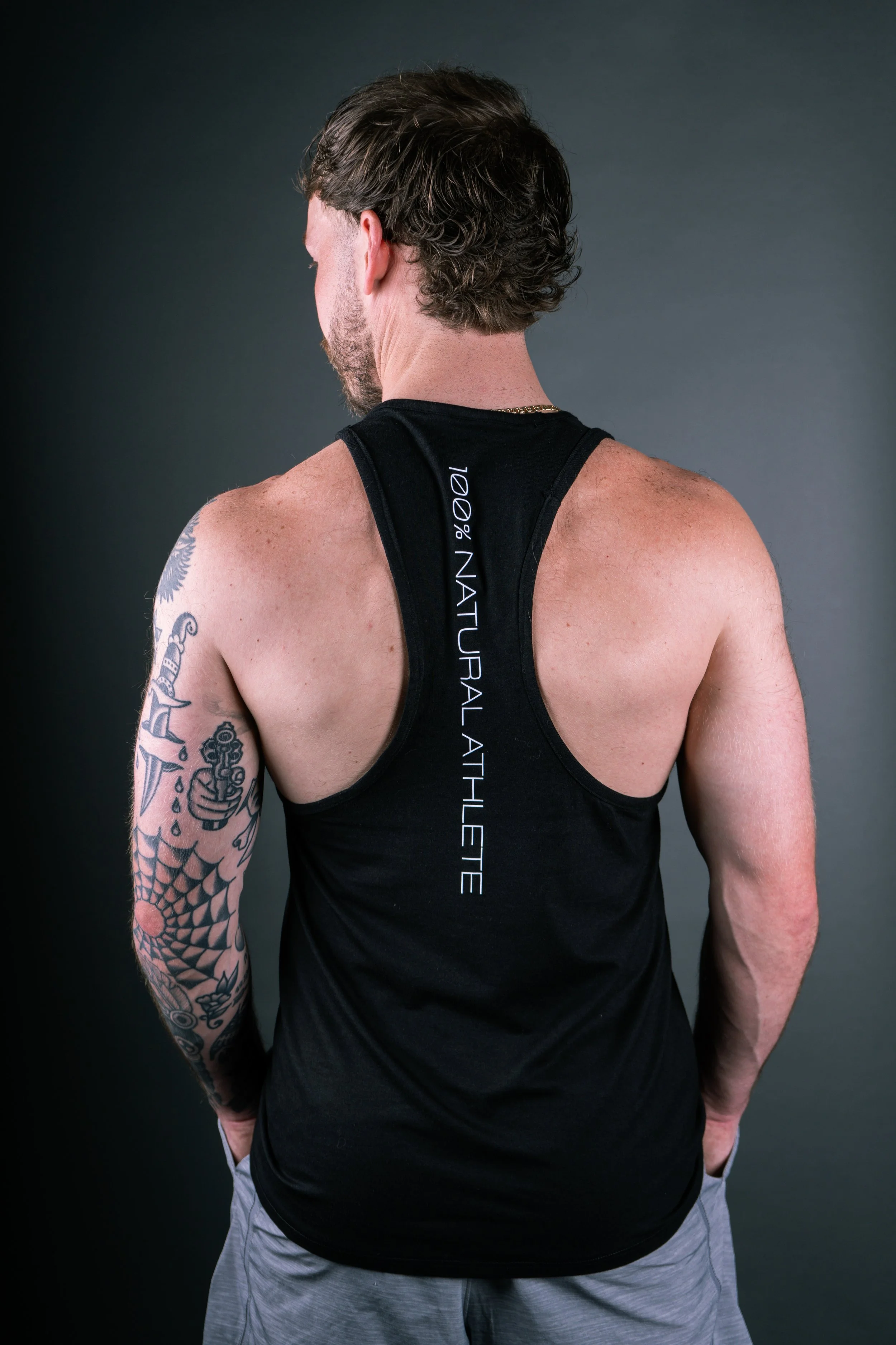 Stringer Tank Black