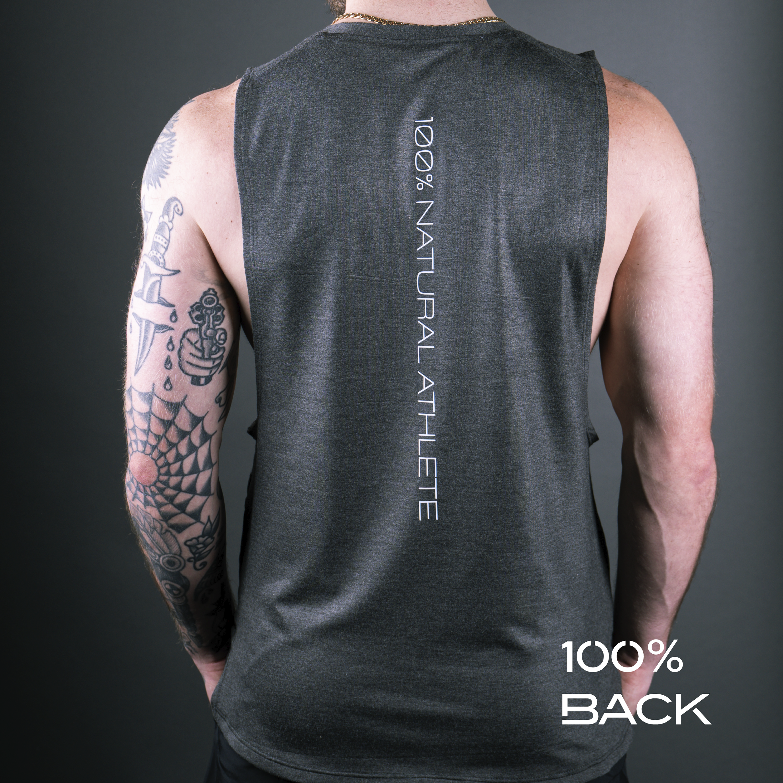 High Neck Tank / Grey / 4 Variants