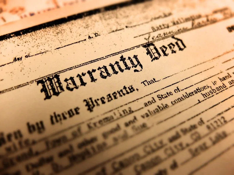Warranty deed