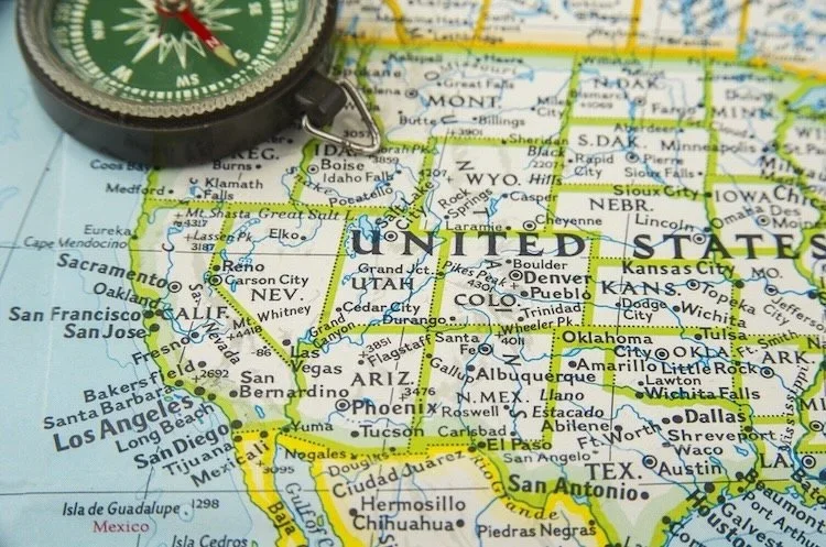 Map of the United States