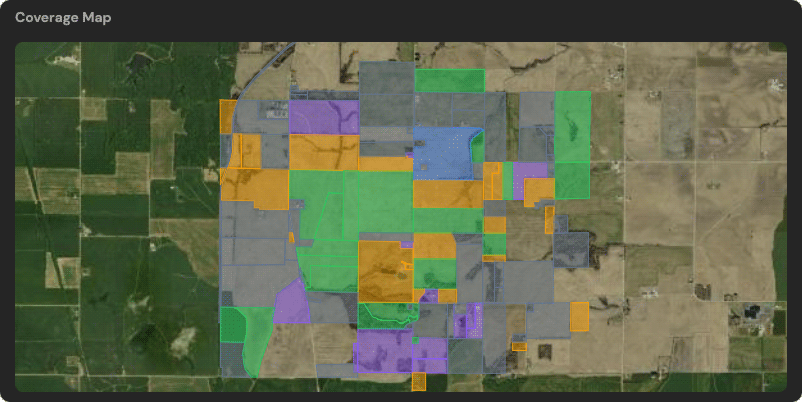 Coverage map