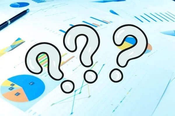 question marks representing the complexity of scientific research in yoga