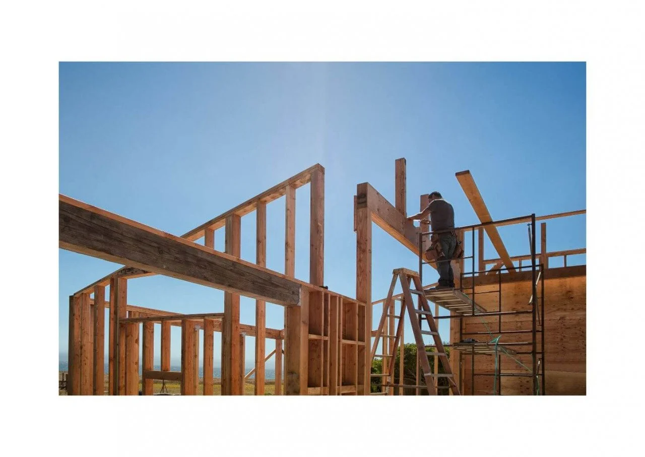 construction site representing bony structure of yoga postures that teachers can focus on
