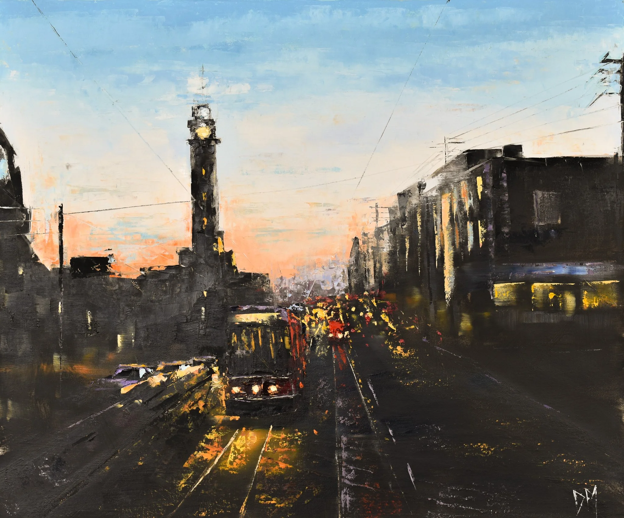 Toronto At Dusk - College Street