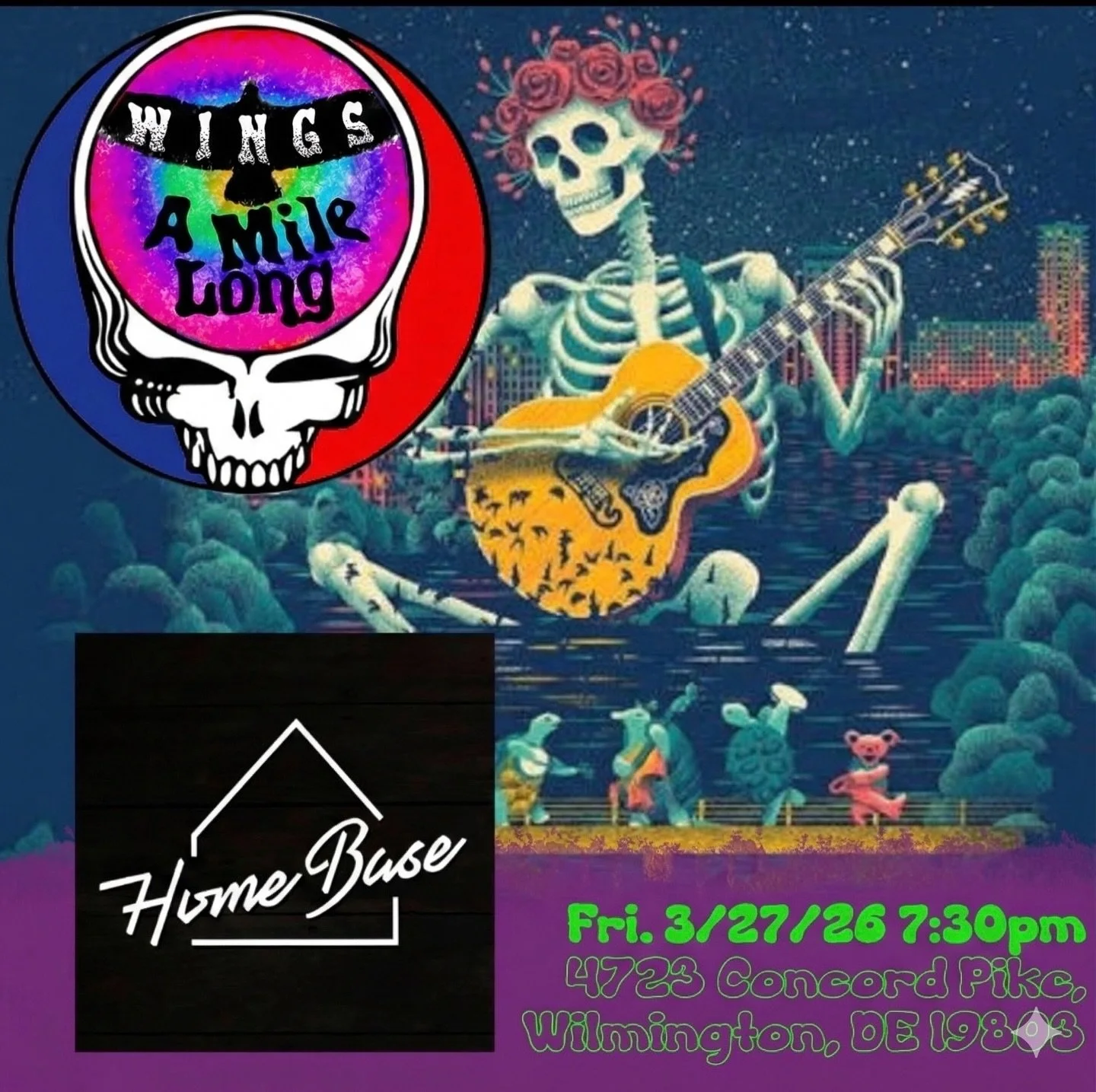 Can&rsquo;t wait to kick out the jams Friday 3/27 at @homebasedelaware 🤙