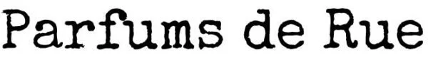 Parfums De Rue