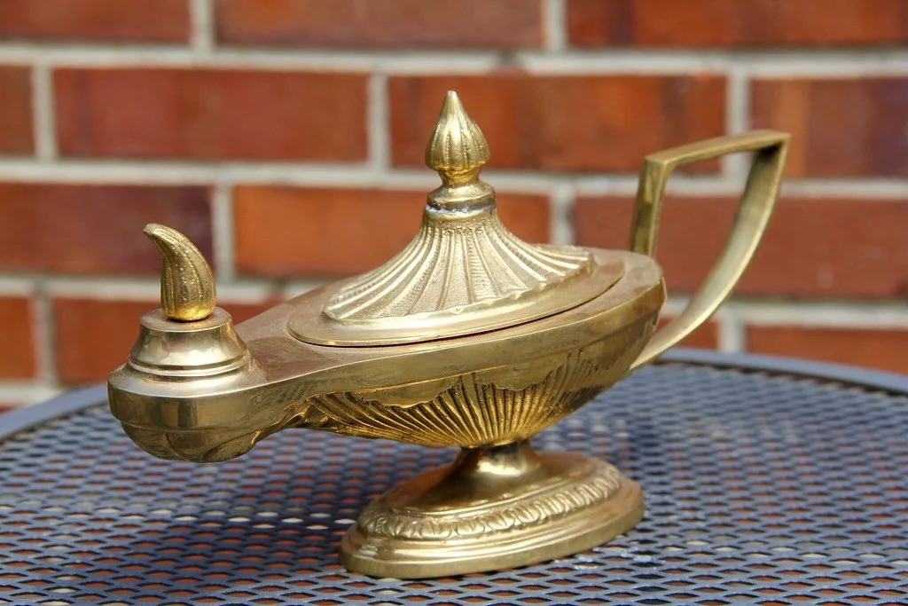 SAM lamp on display