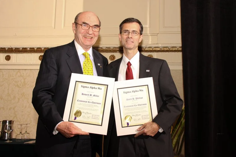 Howard Miller and Dave Phillips as co-chairs of the Centennial Campaign