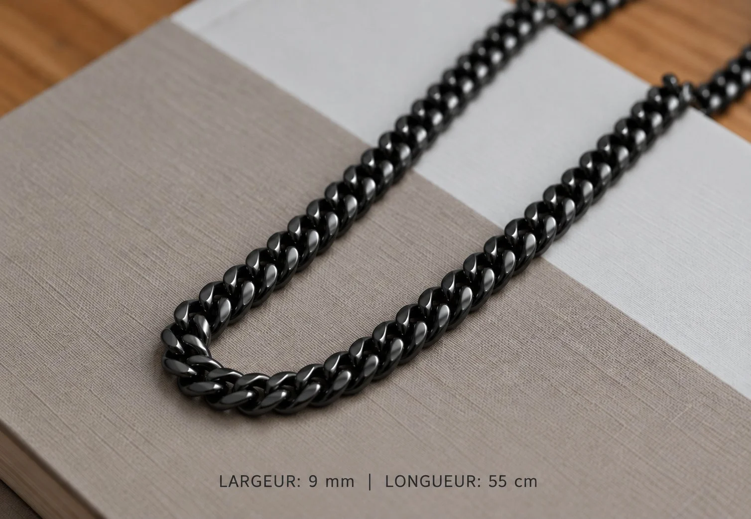 Stainless Steel Chain Cuban Link 9mm