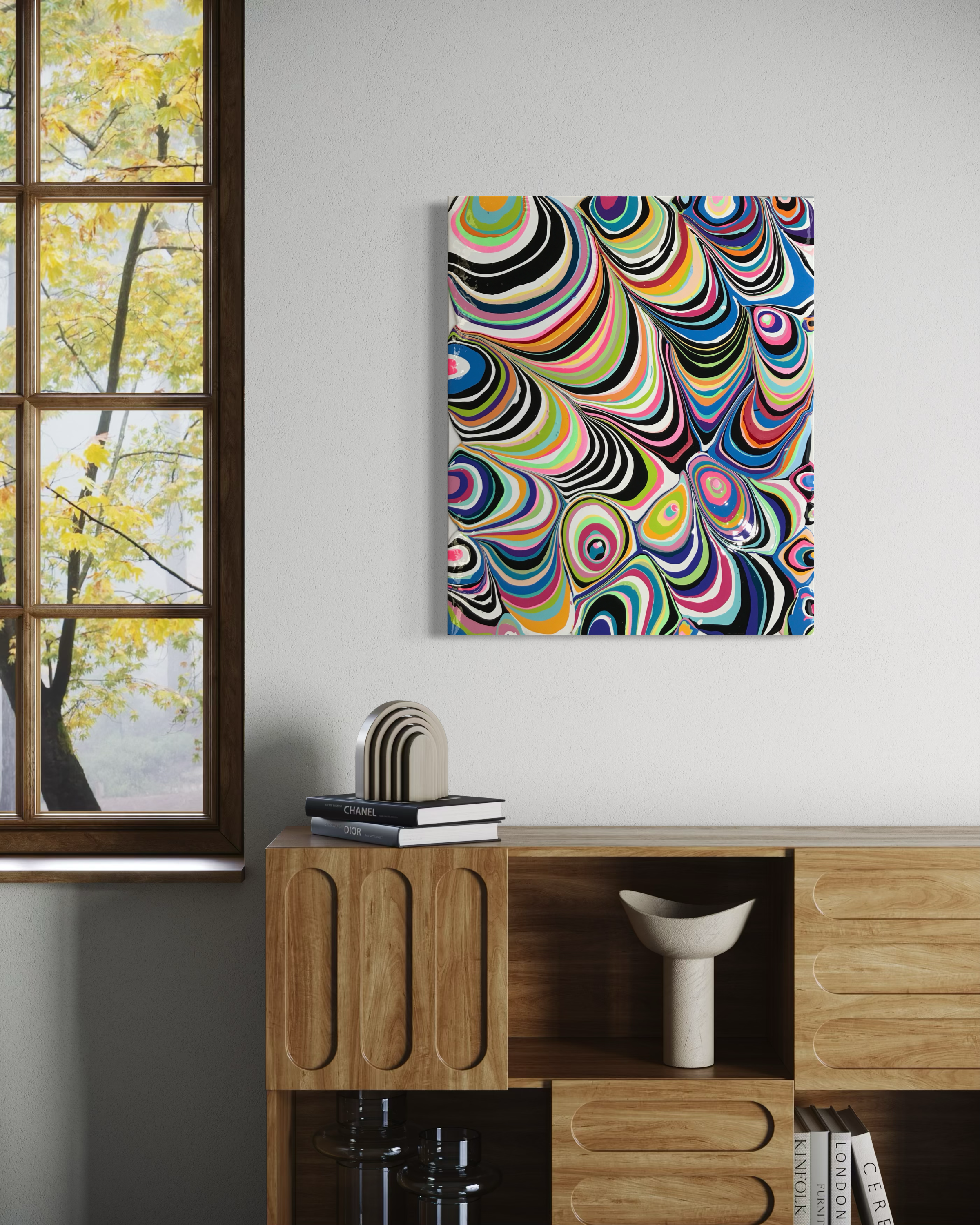 Opening the portal Interior | Henry Daniel Bell