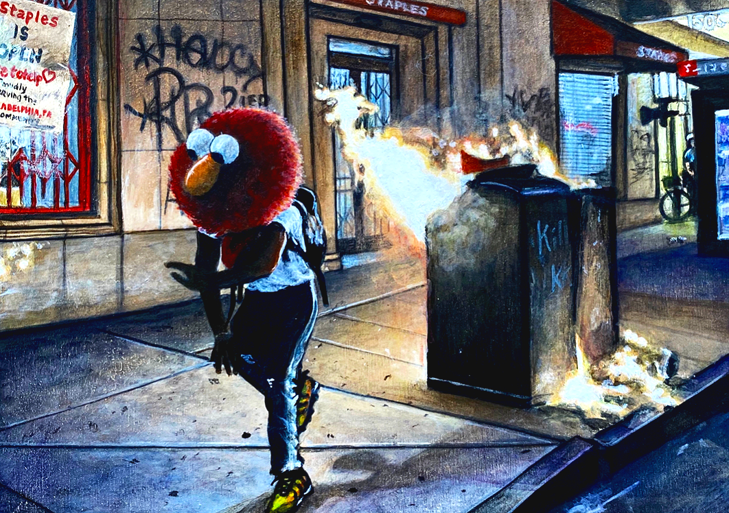 Riot Me Elmo | Henry Daniel Bell