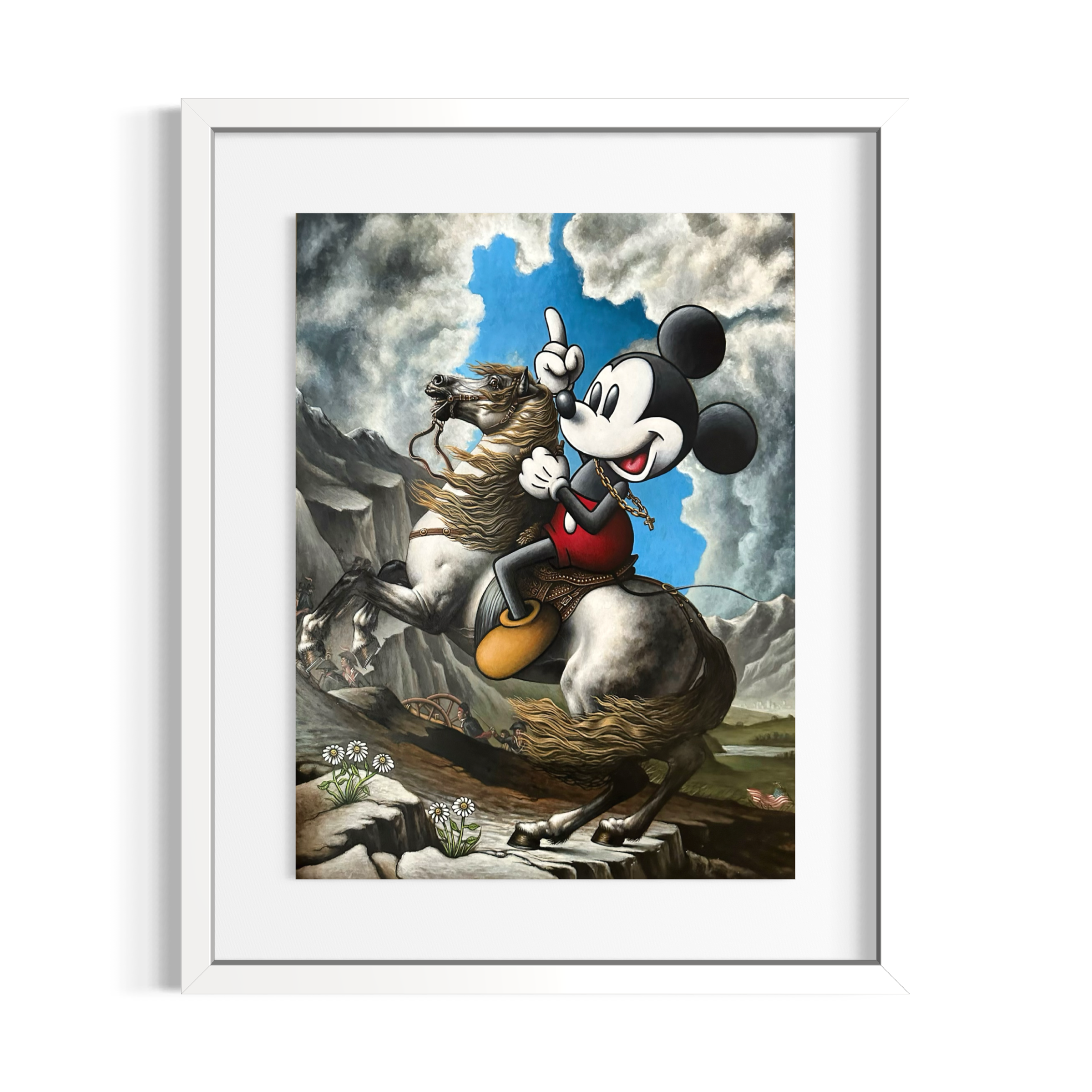 Mouse in the Alps - Limited Edition Giclée Print (Edition of 50)