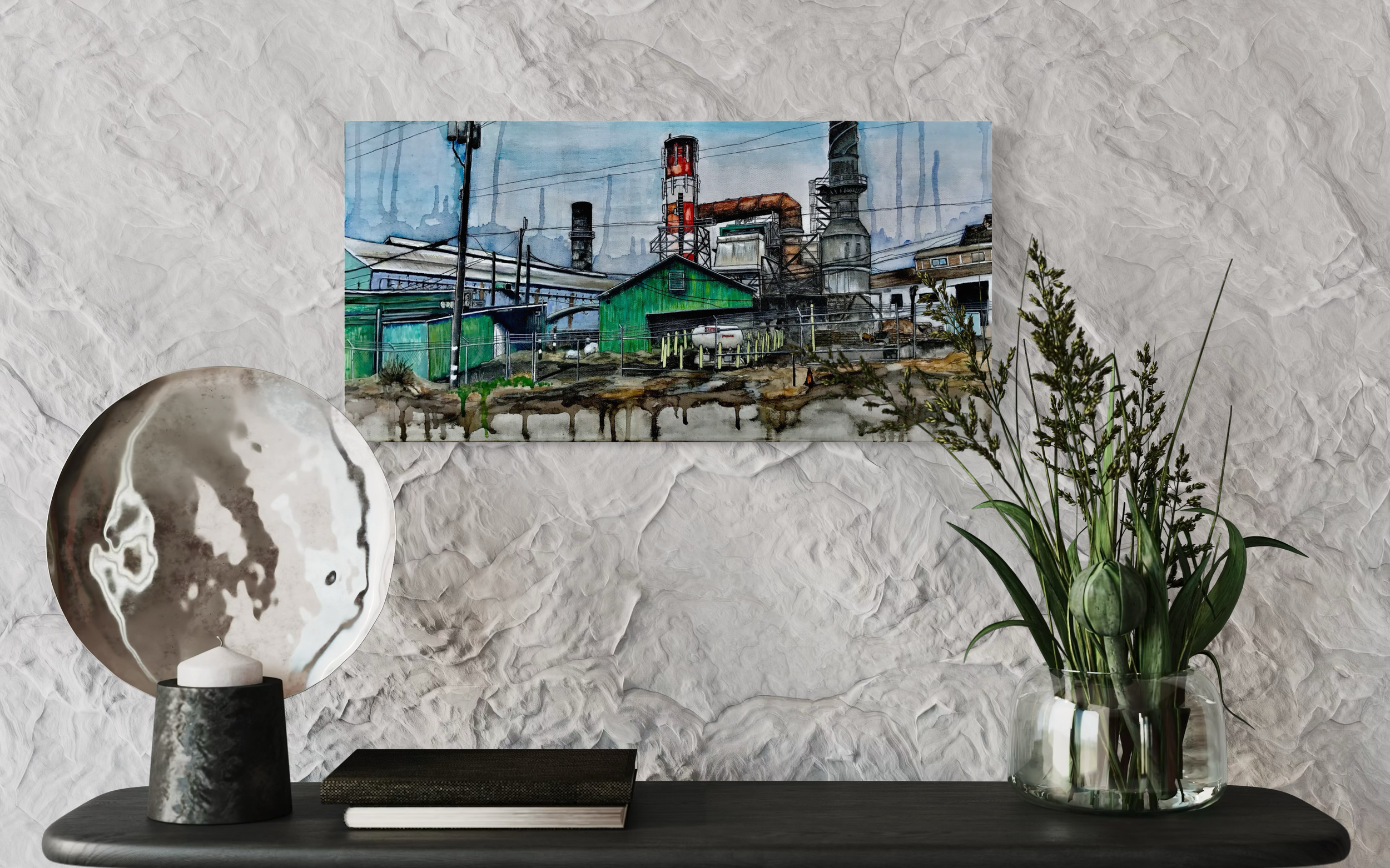 Pu'unene Mill Interior | Henry Daniel Bell